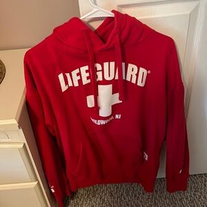 Lifeguard wildwood nj sweatshirt size large